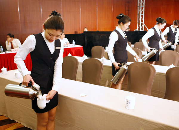 北辰會展服務“練兵”迎“京交會” 全方位提升服務品質